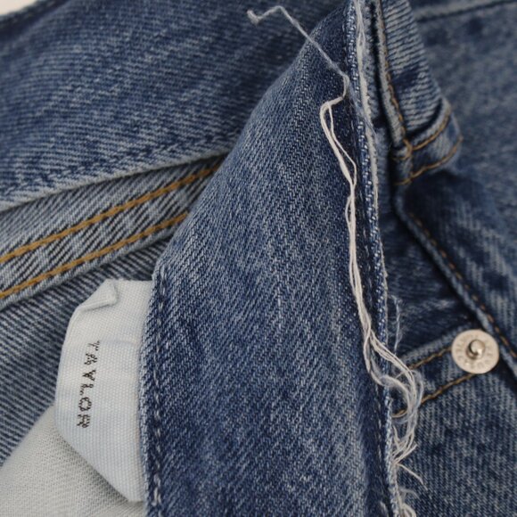 SilverLake Jeans Womens 26 29x32 Taylor Wide Leg Pleated High Rise Made in USA - Picture 13 of 16